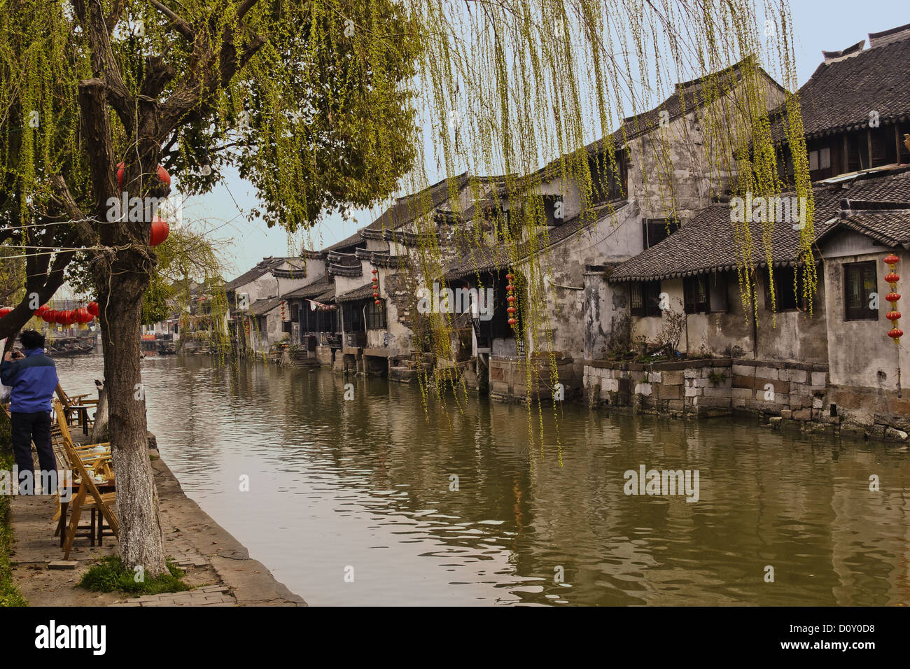 China Xitang Ancient Canal Stock Photo