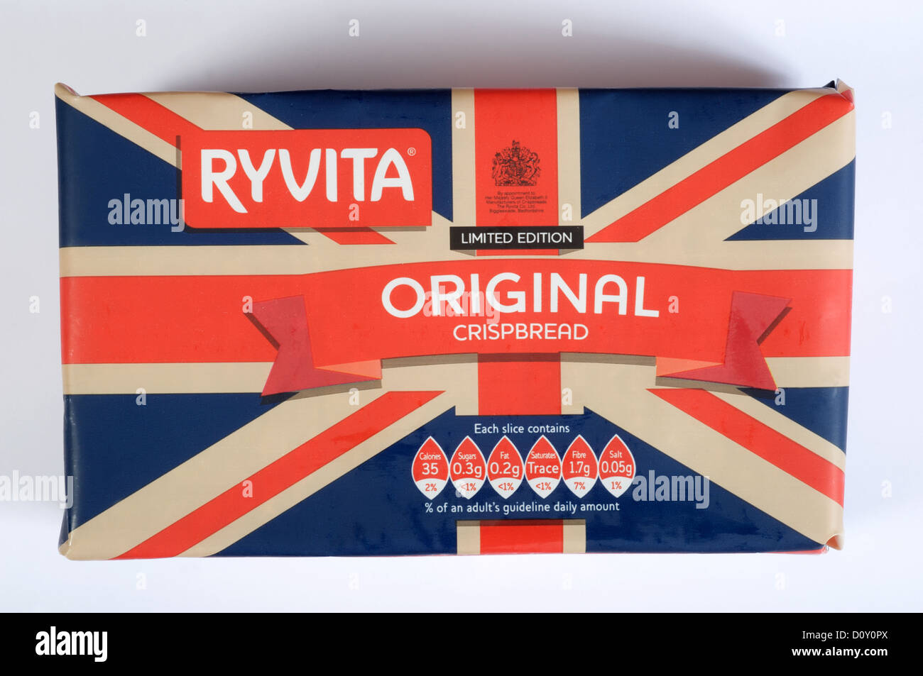 Limited Edition Ryvita crispbread Stock Photo
