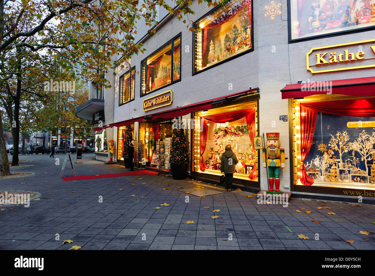Berlin Christmas Shop Stock Photo