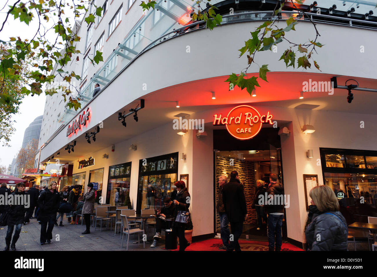 Hard Rock Cafe Berlin Stock Photo Alamy