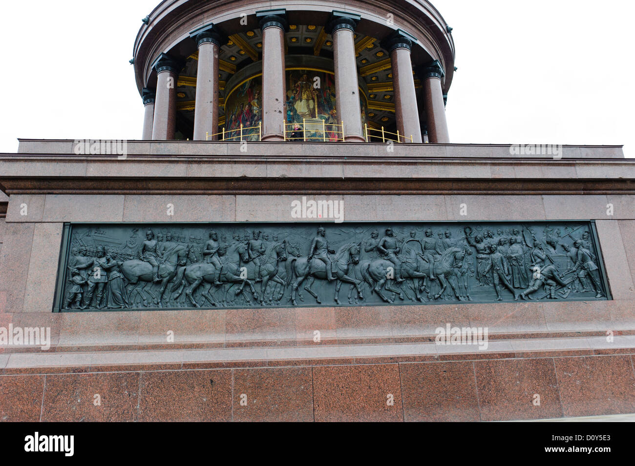 Berlin Victory Column Stock Photo