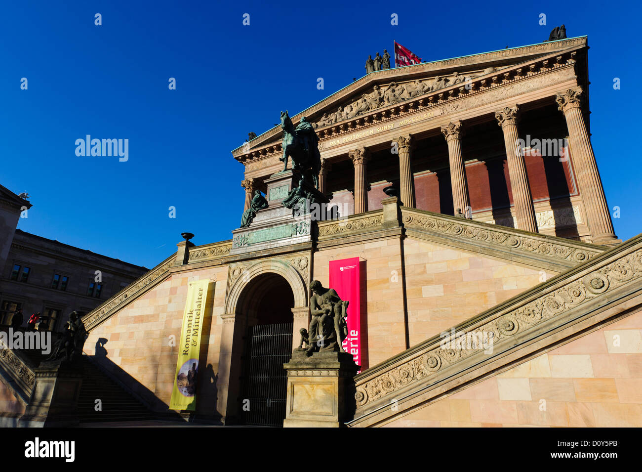 Alte National Galerie, Berlin Stock Photo