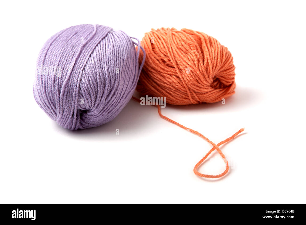 Knit yarn balls Cut Out Stock Images & Pictures - Alamy