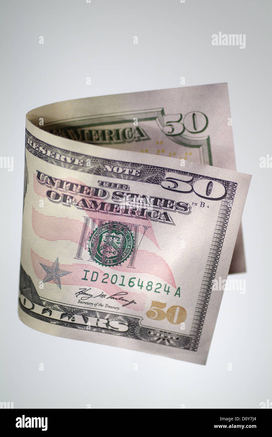 Fifty dollar bill hi-res stock photography and images - Alamy