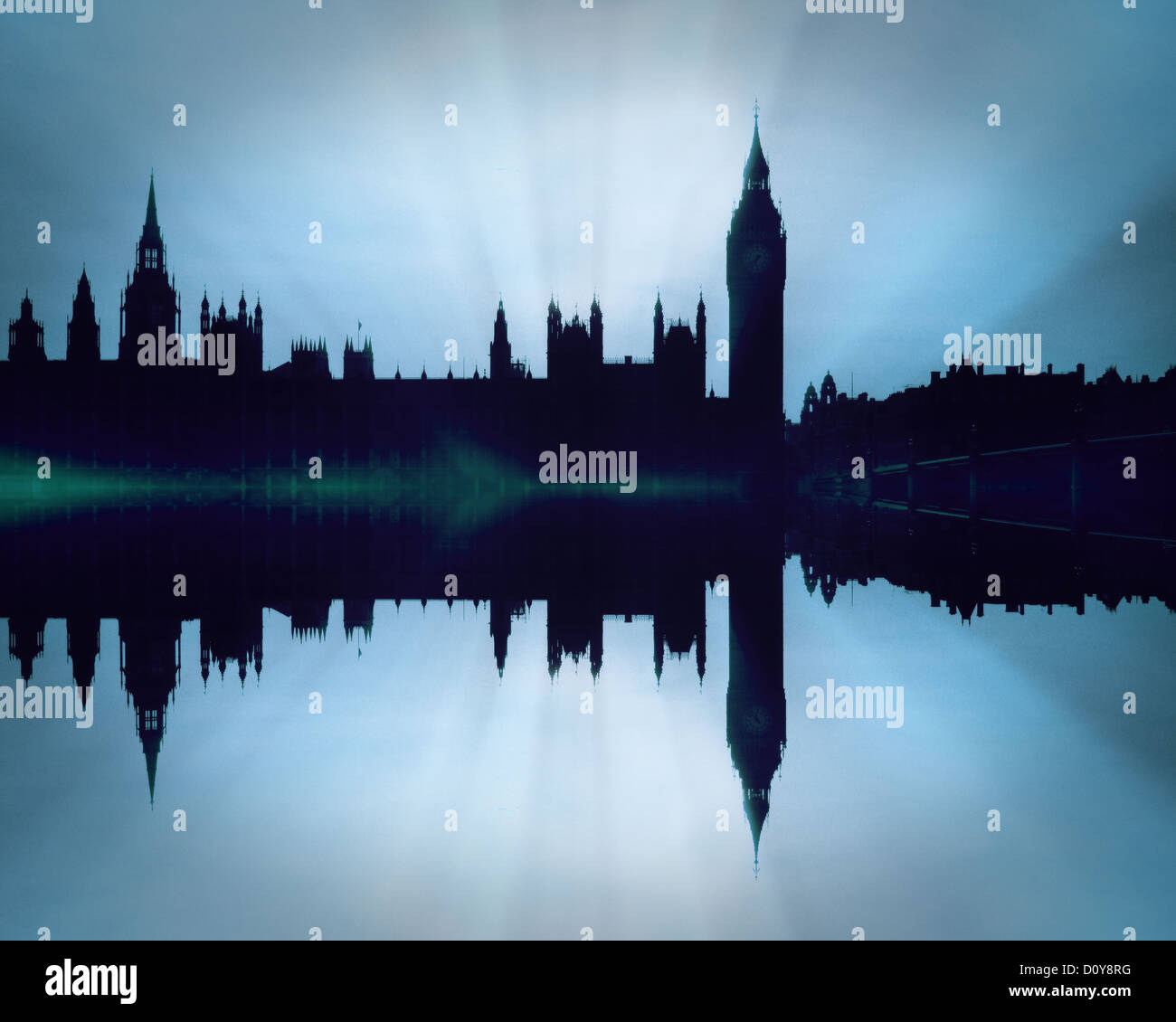 GB - LONDON: Westminster Graphic Design Stock Photo