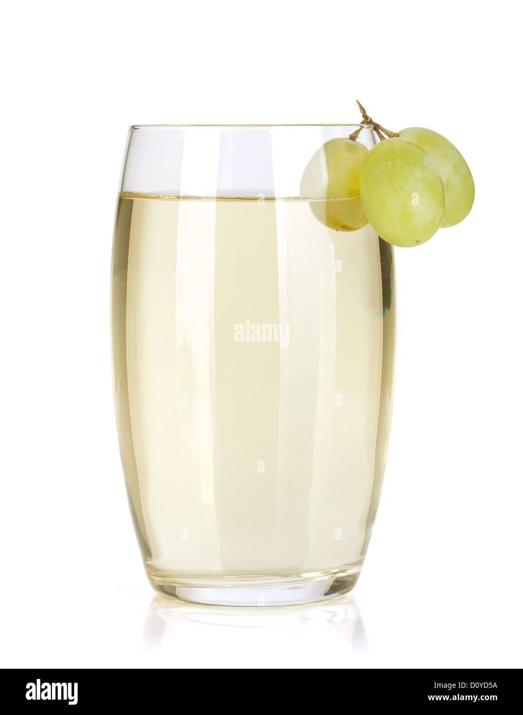 Glass of grape juice. Isolated on white background Stock Photo - Alamy