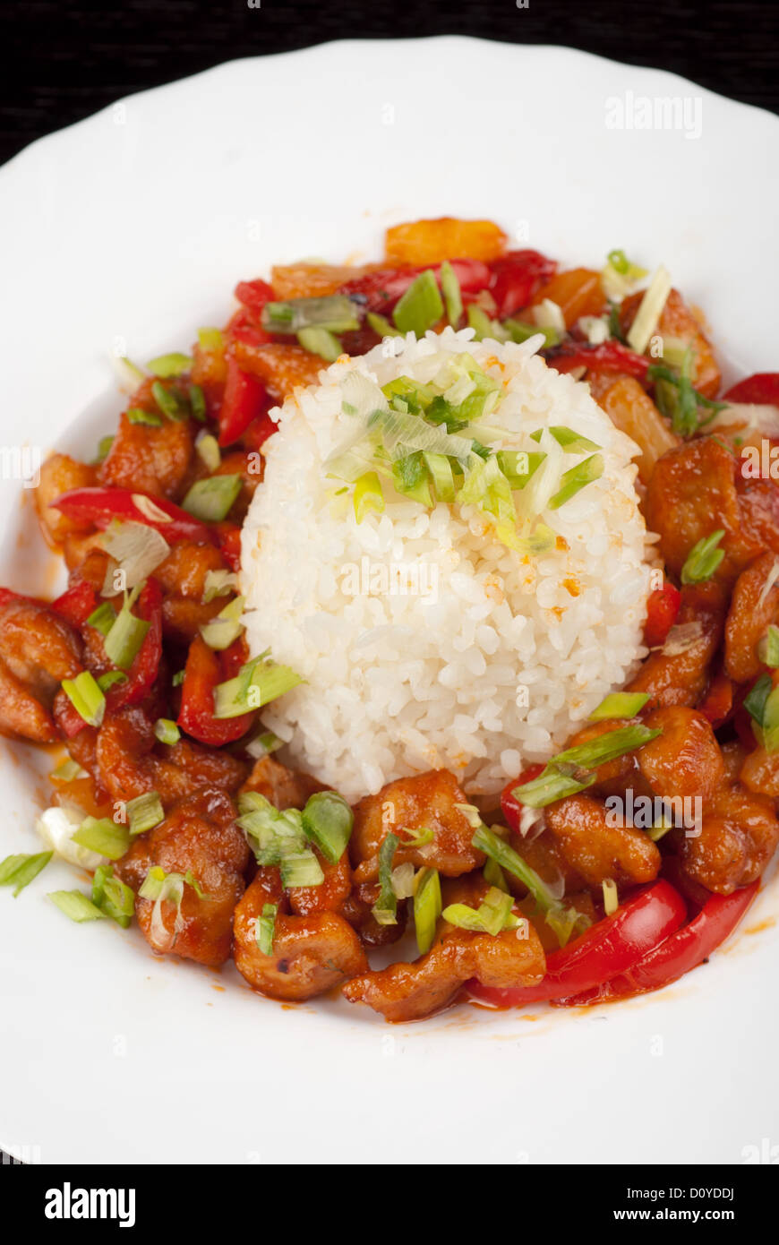 Japanese Rice Meat Japanese mixed rice hi-res stock photography and images - Alamy