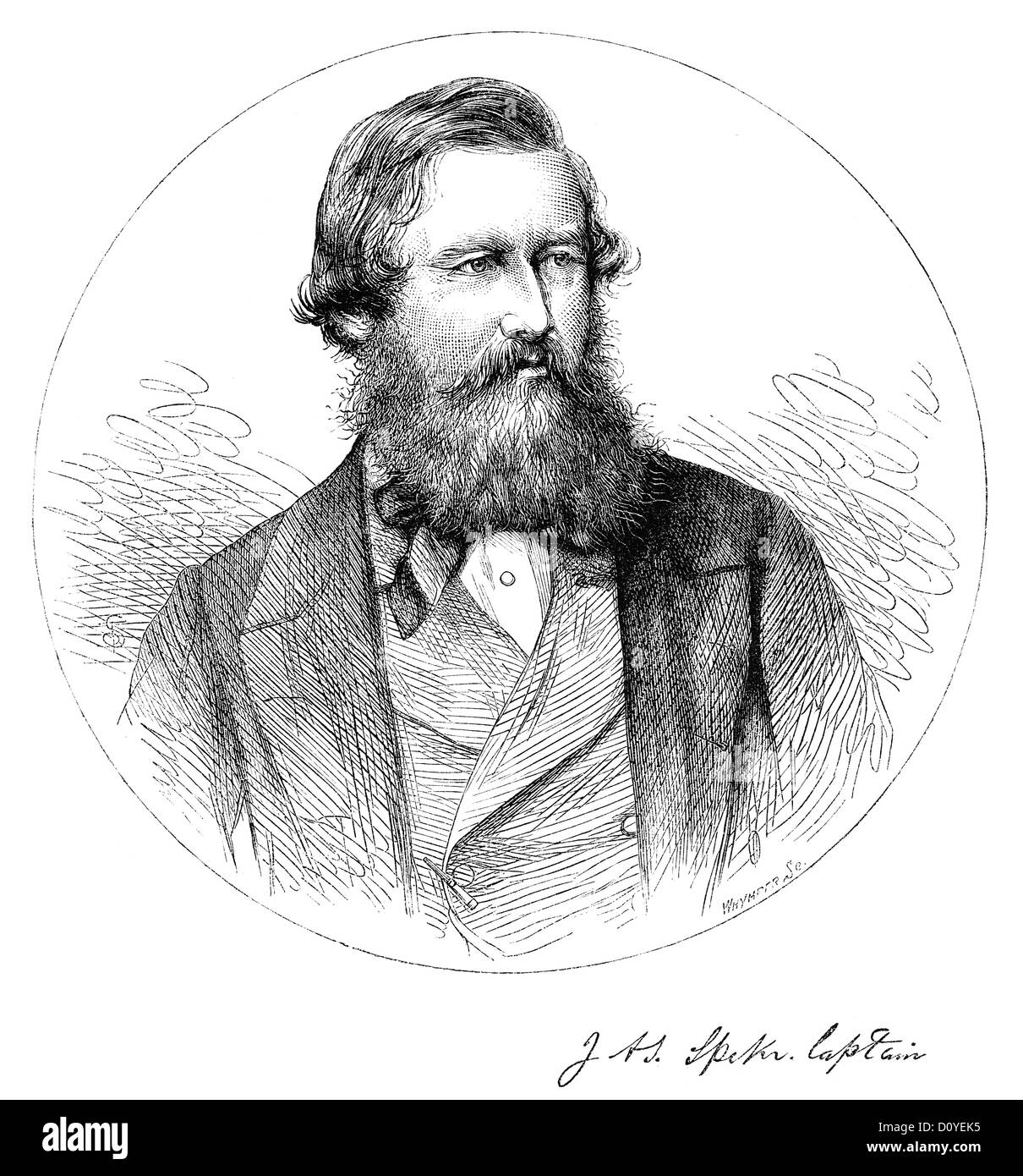 John Hanning Speke (1827-1864) Stock Photo
