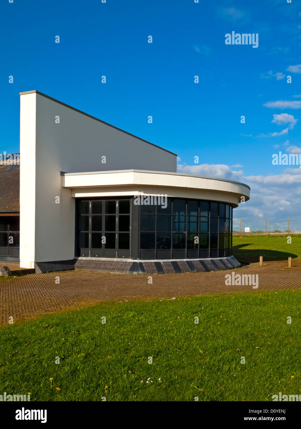 The Pendine Sands Museum of Speed Carmarthenshire South Wales opened in