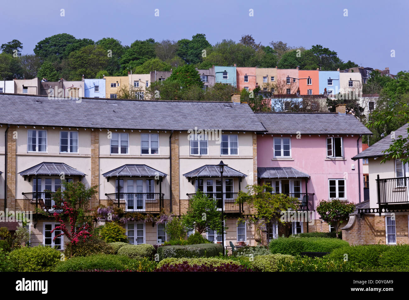 Terraced houses harbourside hires stock photography and images Alamy