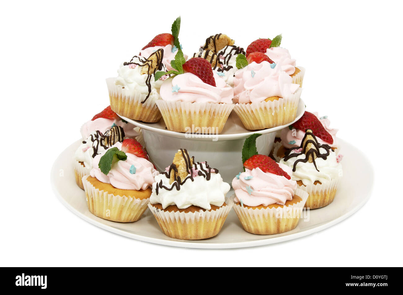 a plate of dessert Stock Photo Alamy