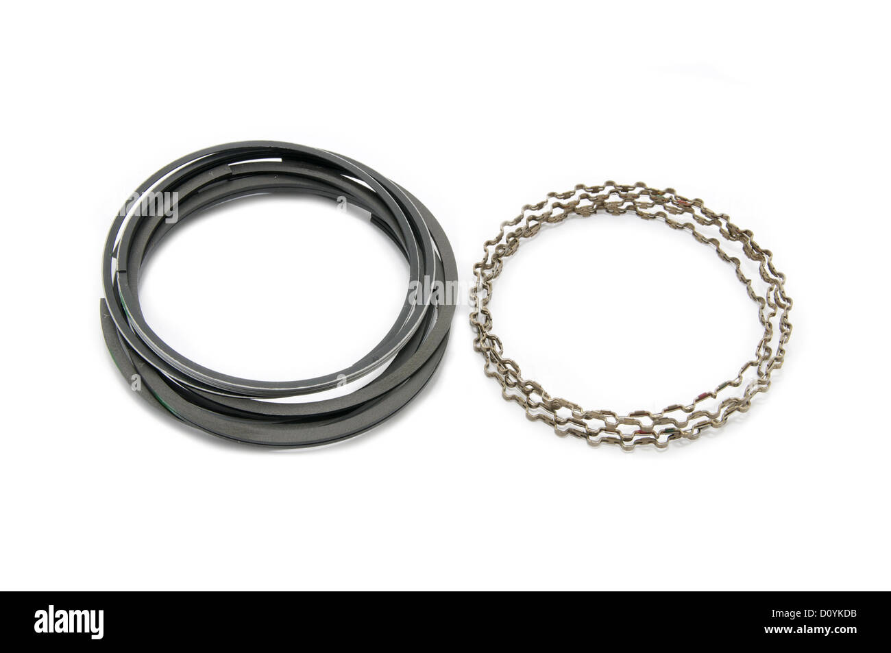 New Auto piston rings Stock Photo Alamy