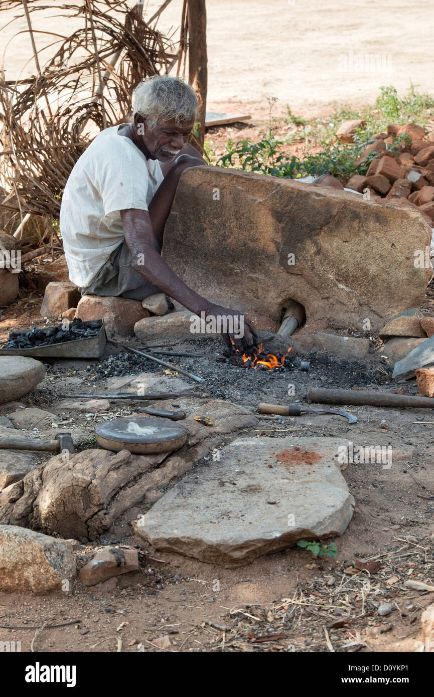 Old indian village man pradesh hi-res stock photography and images - Alamy