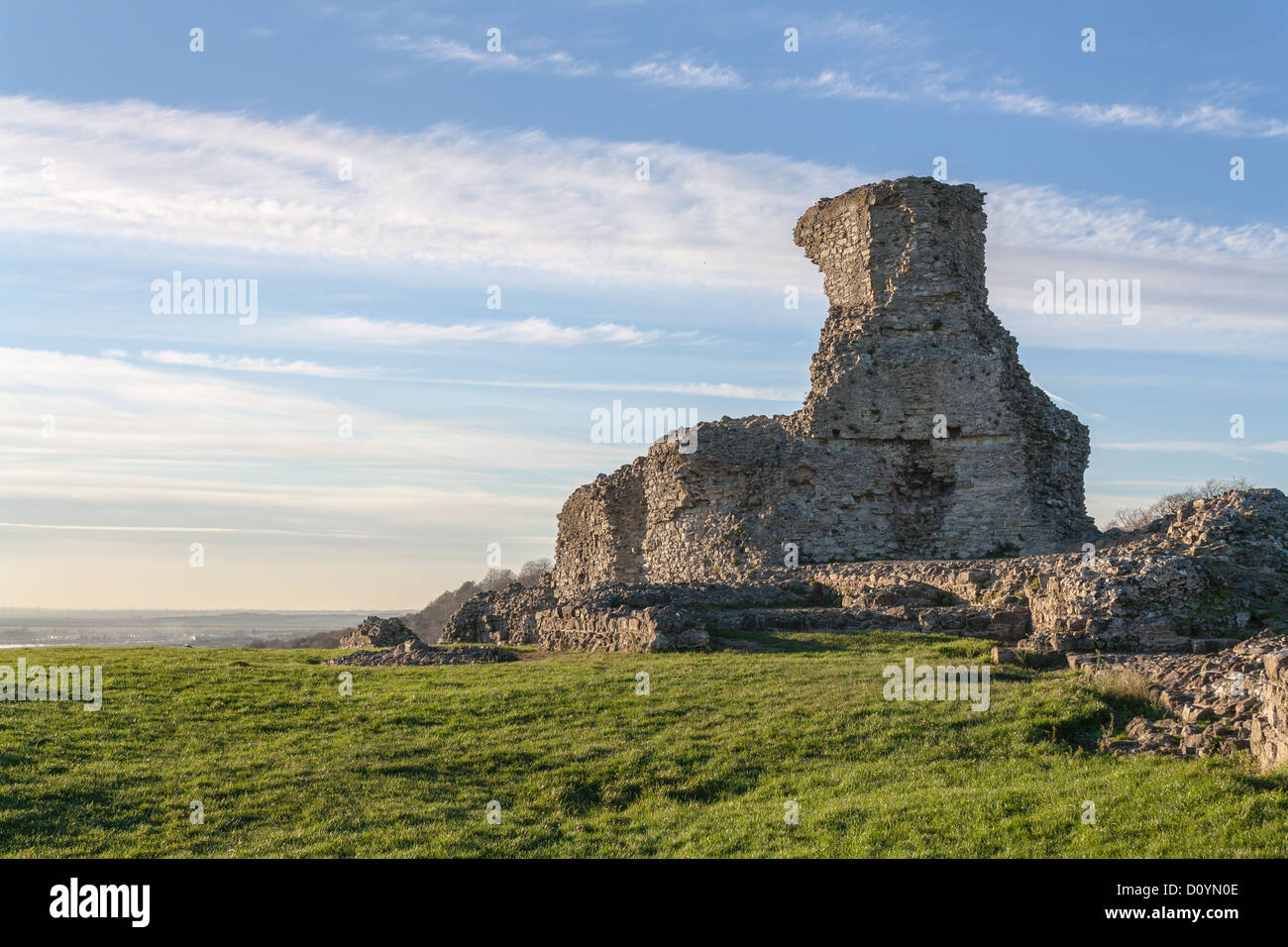 Hadleigh Castle Essex UK Stock Photo Alamy