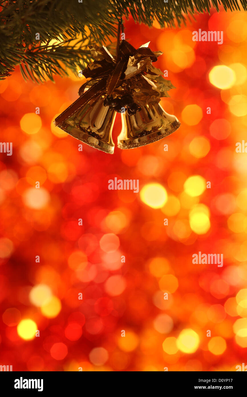 Christmas tree decorations Stock Photo