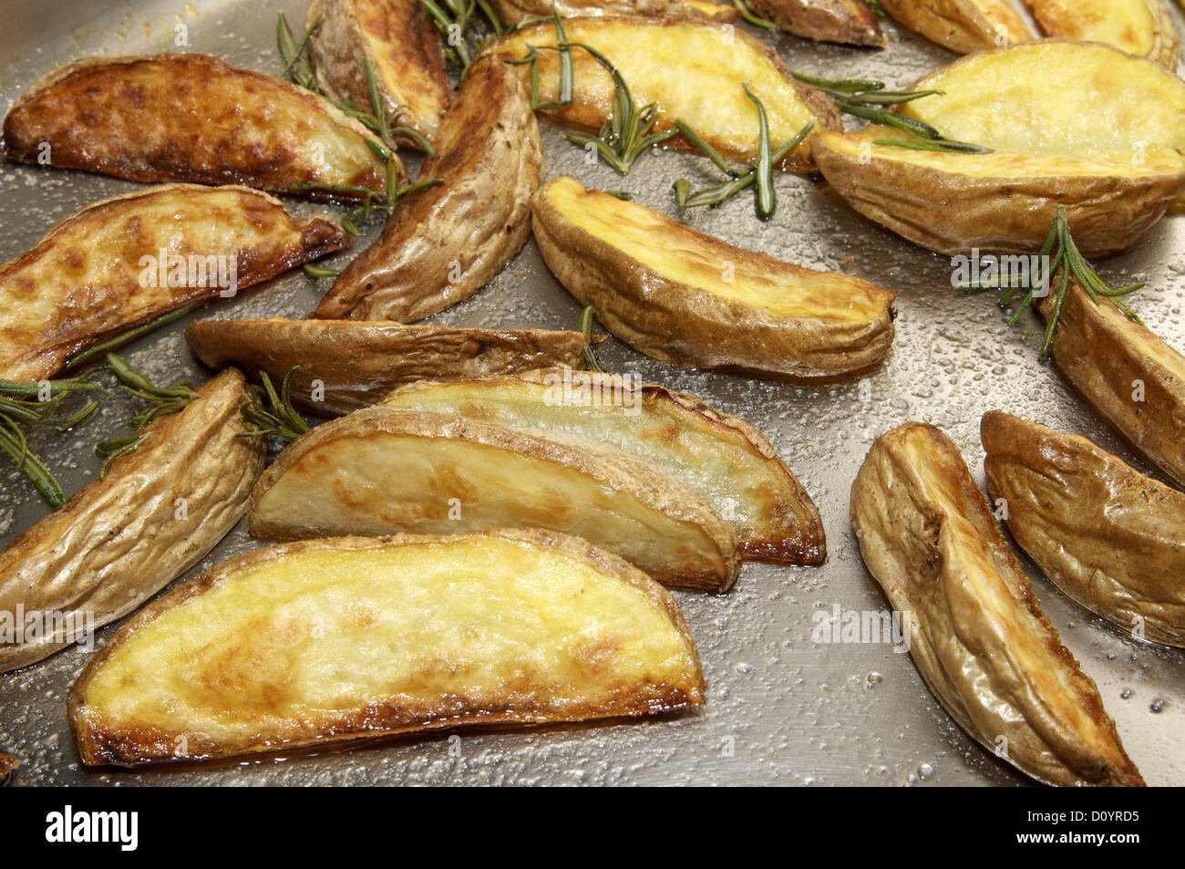 scalloped potatoes Stock Photo
