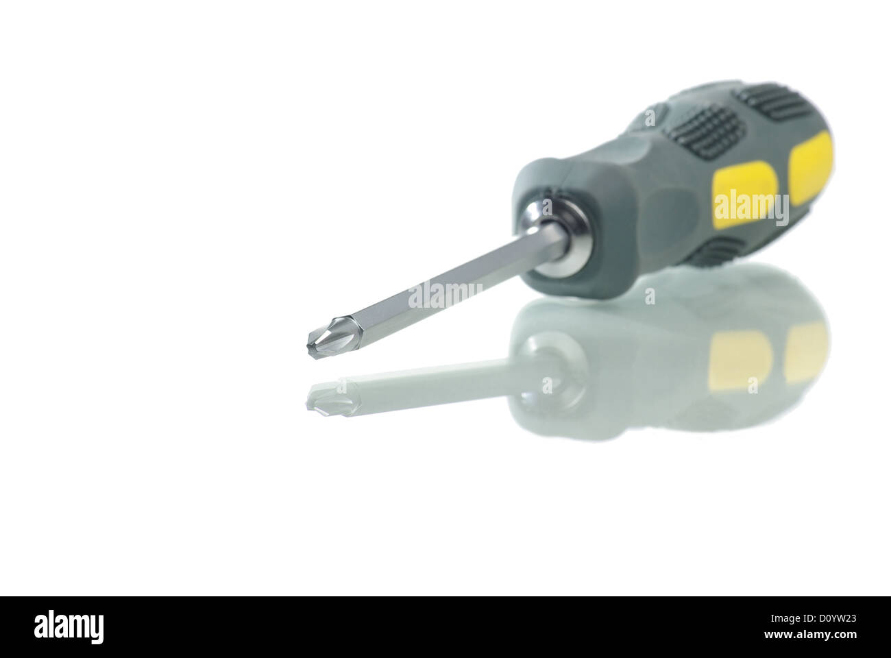 Crosshead screwdriver. Isolated on white background Stock Photo Alamy