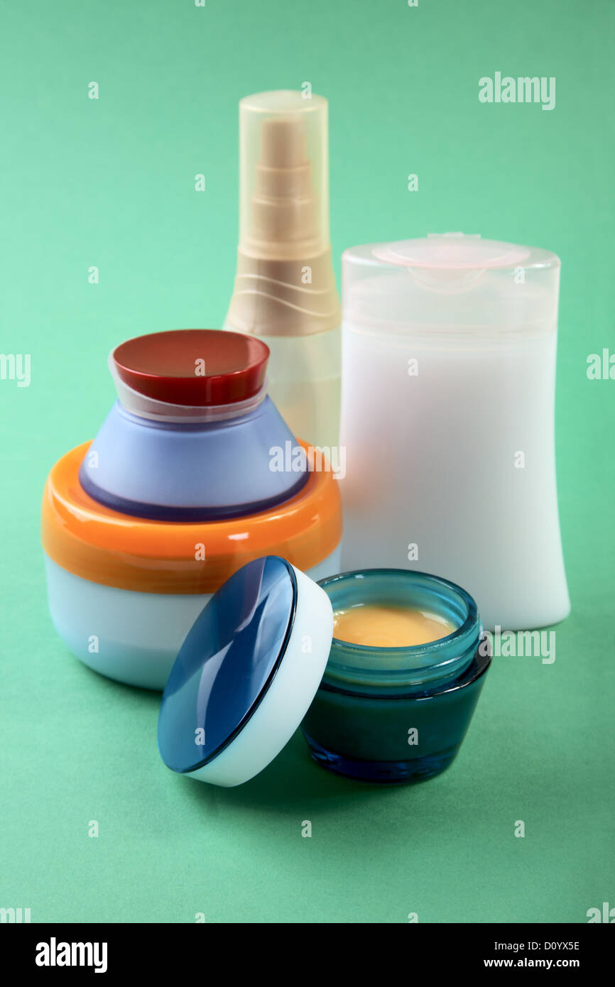 Tubes with cosmetic cream Stock Photo - Alamy