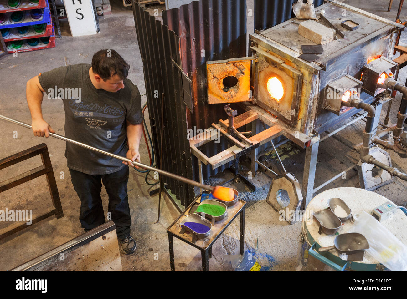 England, Devon, Bovey Tracey, House of Marbles Pottery Museum and Teign