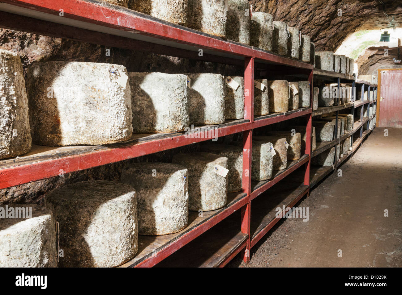 England, Somerset, Wookey Hole, Wookey Hole Caves, Cheddar Cheese