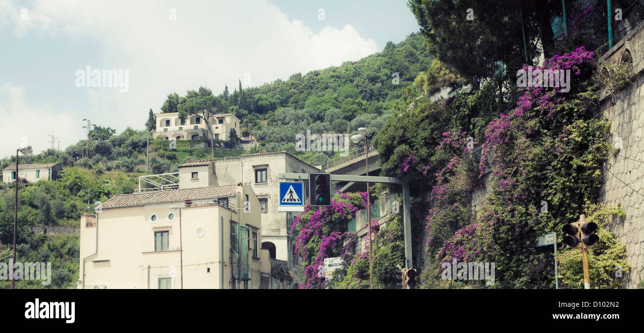 Amalfi Coast in the summer Italy Stock Photo - Alamy