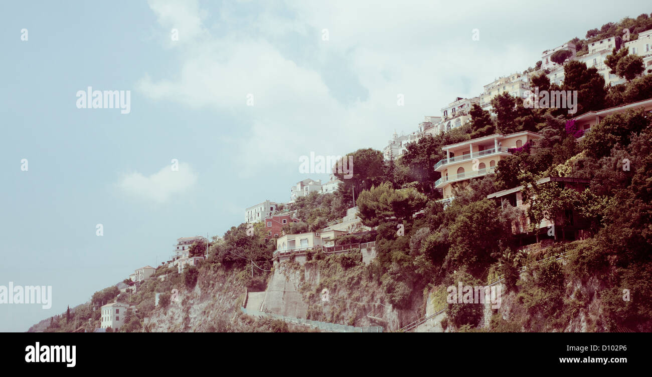 Amalfi Coast in the summer Italy Stock Photo - Alamy