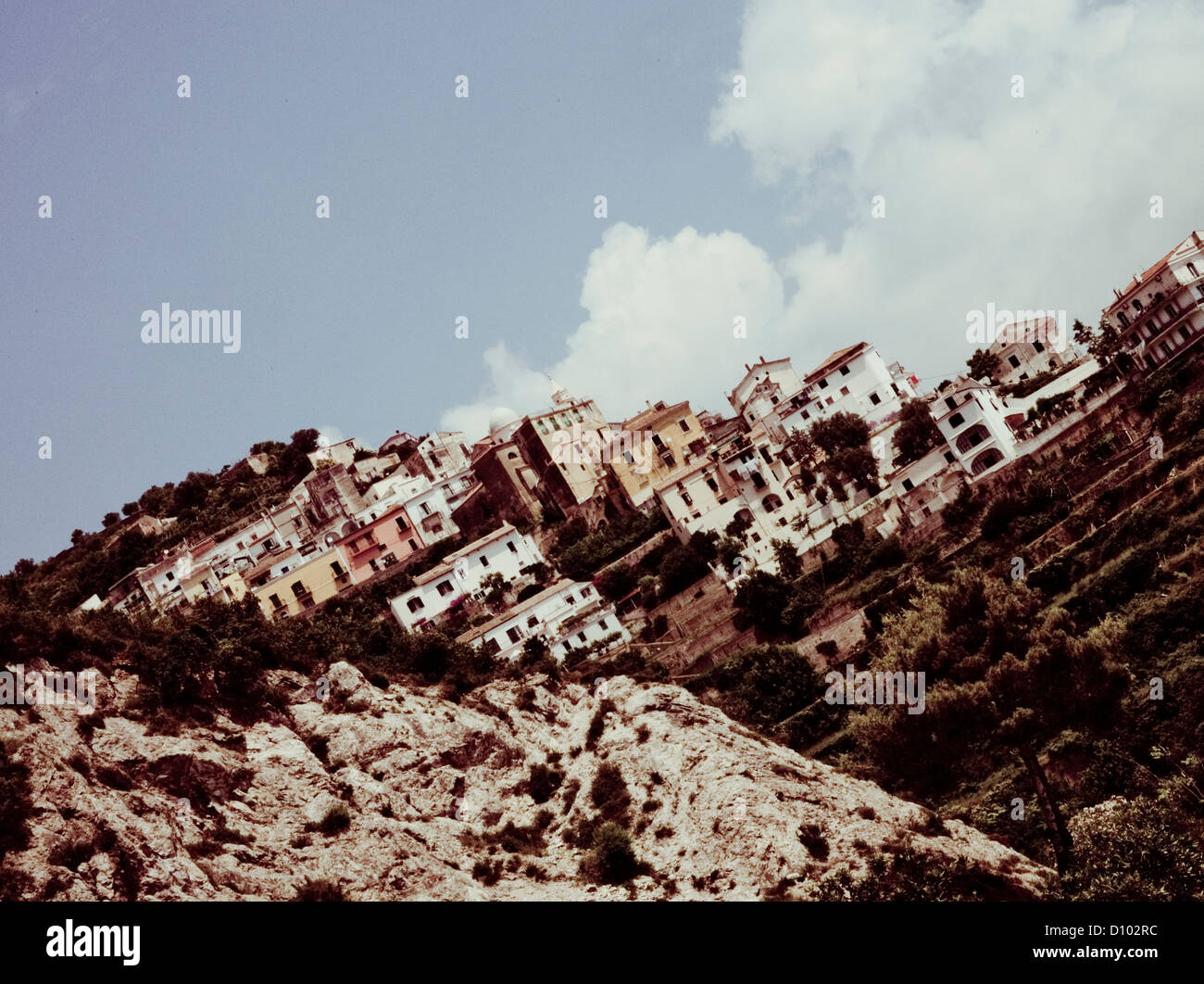 Amalfi Coast in the summer Italy Stock Photo - Alamy
