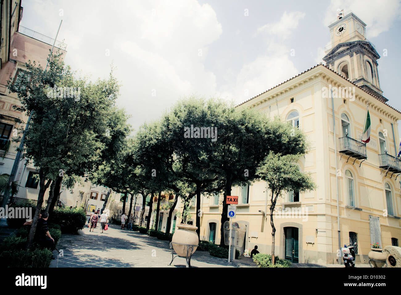 Amalfi Coast in the summer Italy Stock Photo - Alamy