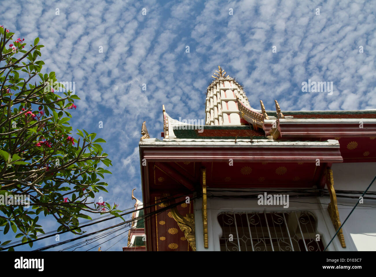 Buddhist Temple in Bangkok, Thailand Stock Photo - Alamy