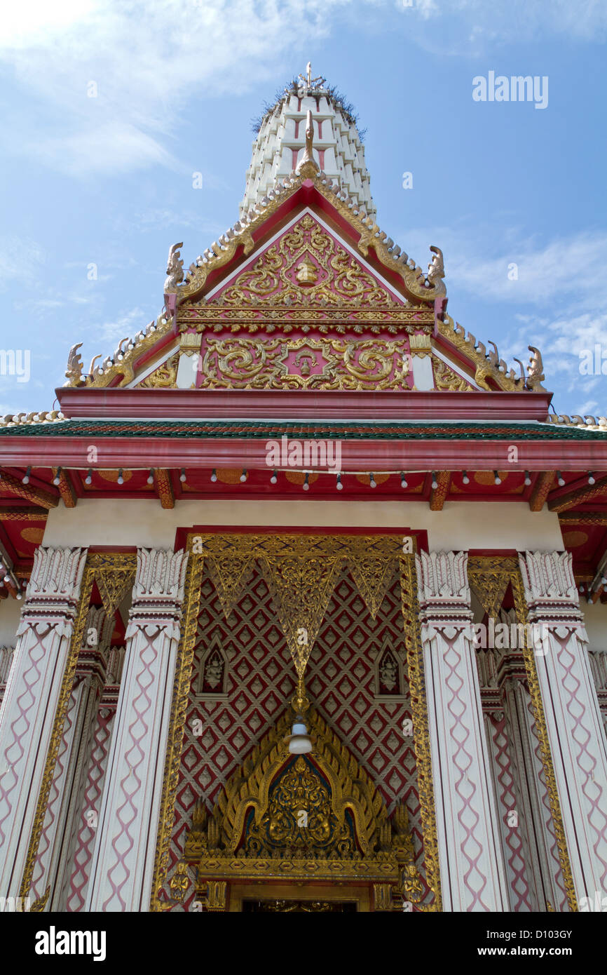 Buddhist Temple in Bangkok, Thailand Stock Photo - Alamy