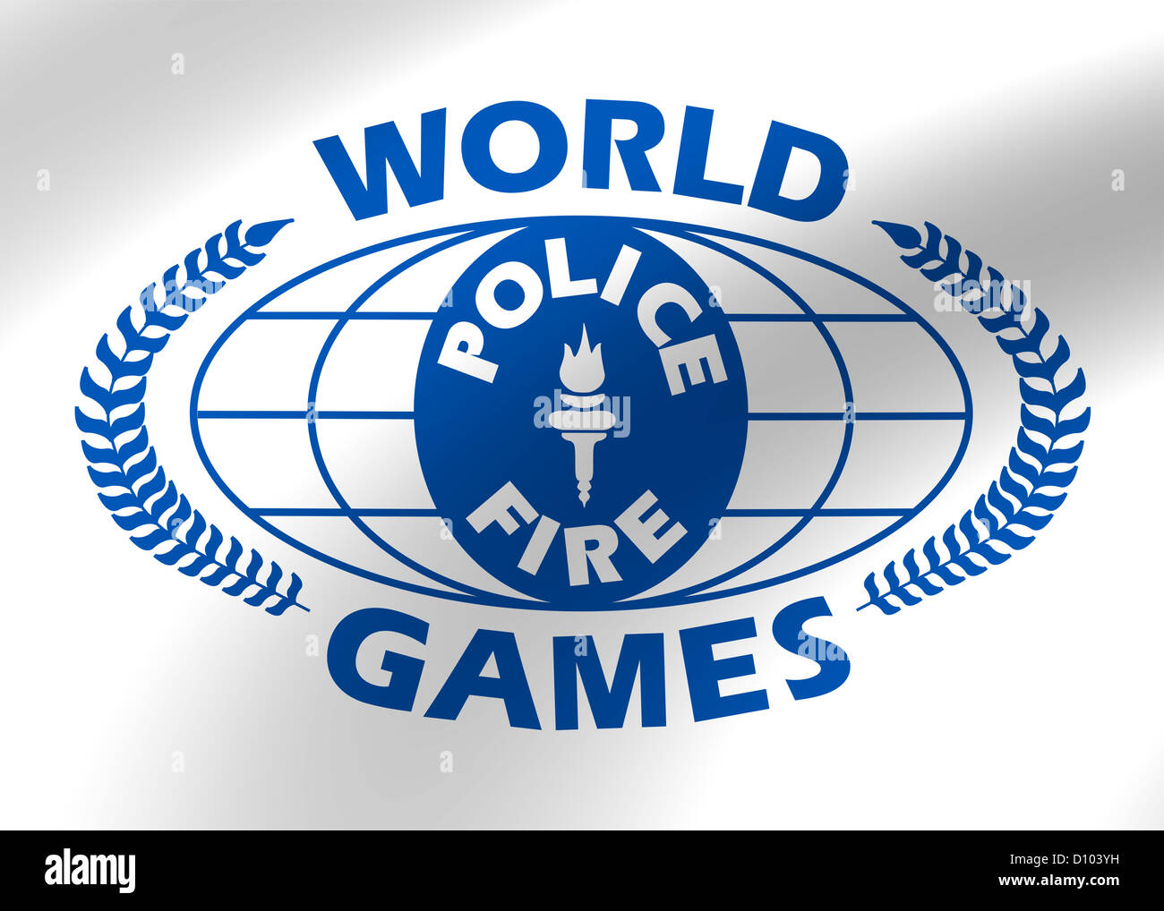 World Police and Fire Games logo / WPFG Stock Photo - Alamy