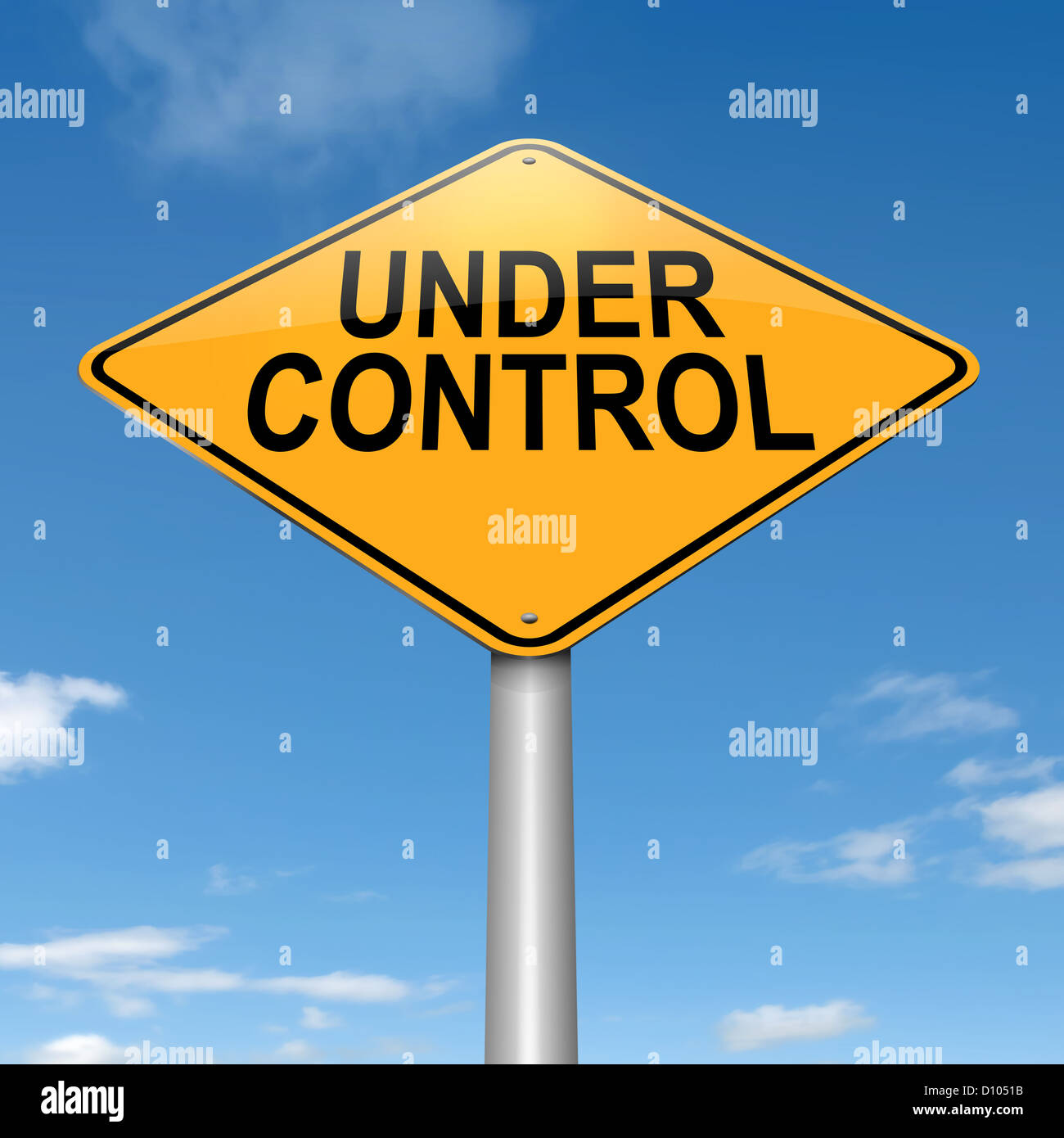 Under control Stock Photo Alamy