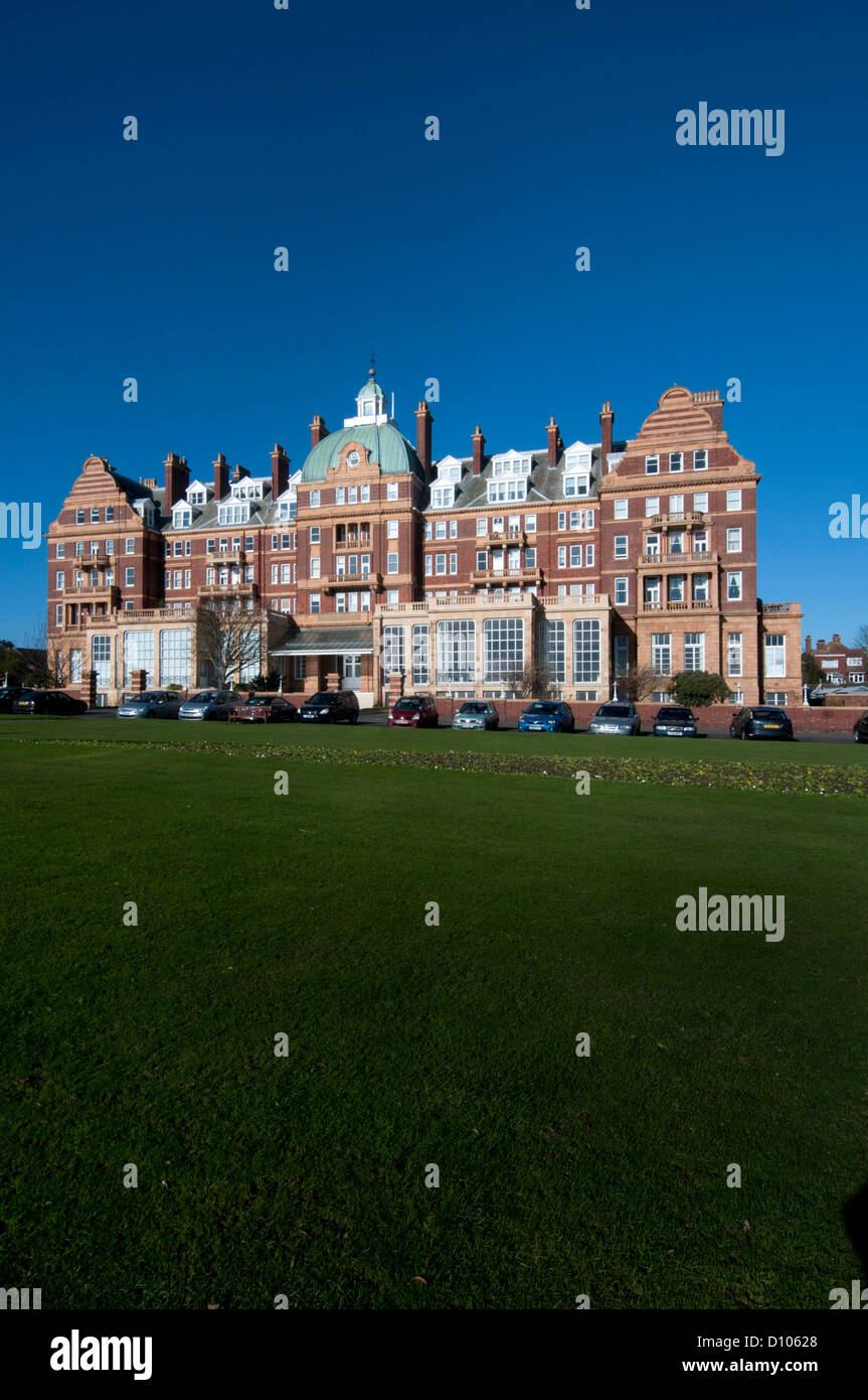 The Metropole apartment Hotel on The Leas, Folkestone, Kent Stock Photo