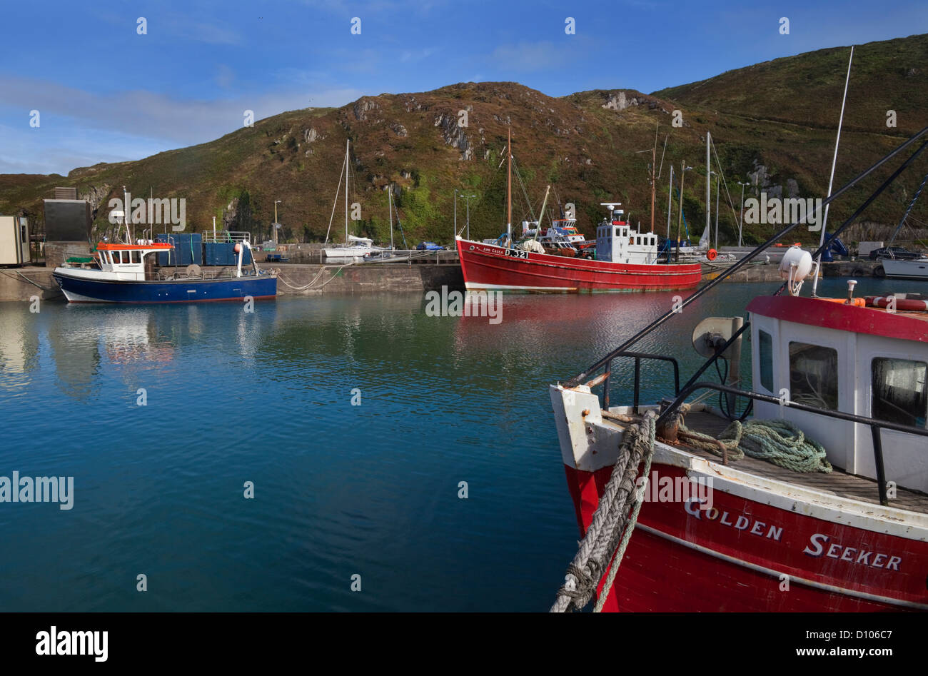 The North Harbour, Cape Clear Island, County Cork, Ireland Stock Photo