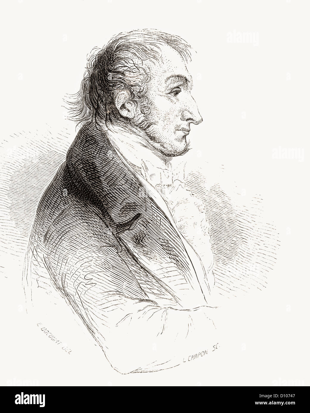 Joseph Mallord William Turner, 1775 –1851. English Romantic landscape artist, water-colourist and printmaker. Stock Photo