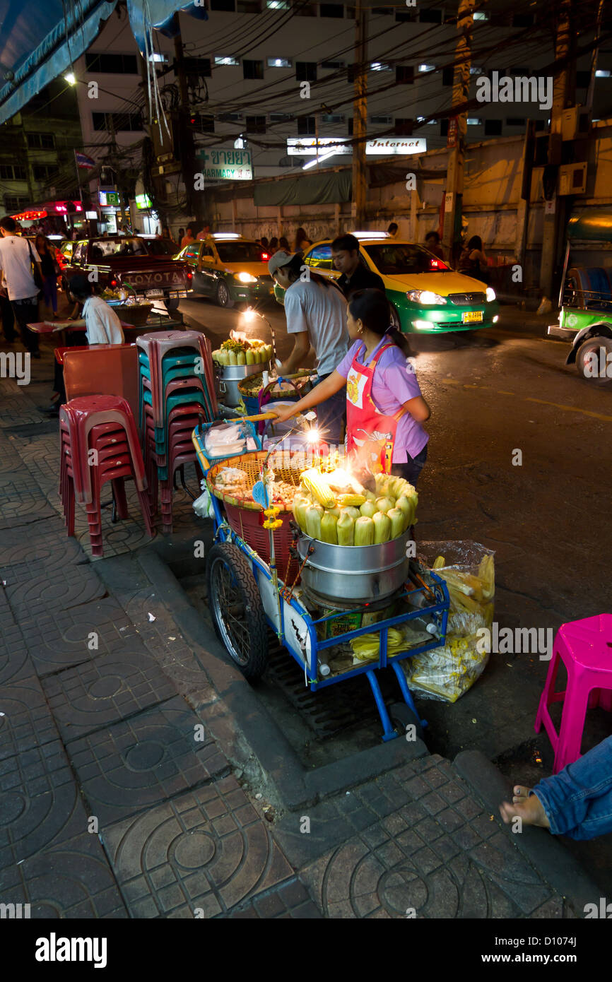 Typical Street Food in Bangkok, Thailand Stock Photo - Alamy