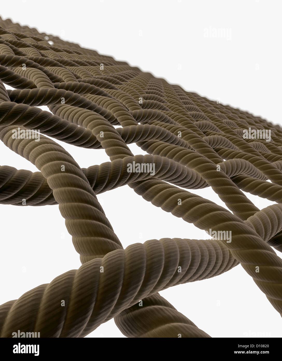 A microscopic close up of a simple purple woven fabric pattern and ...