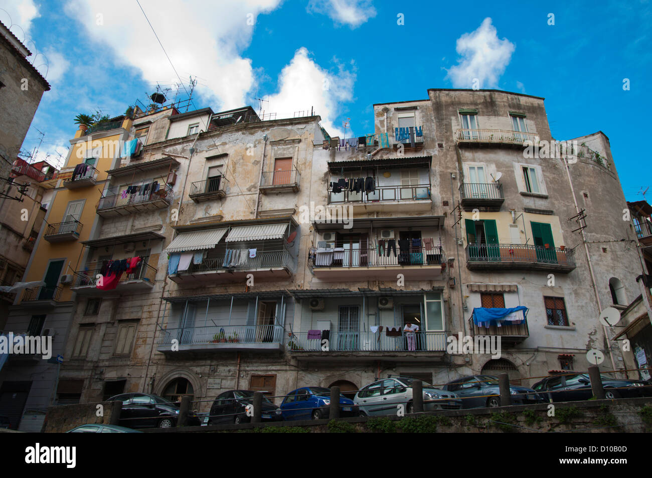 Residential housing Forcella district centro storico old town Naples