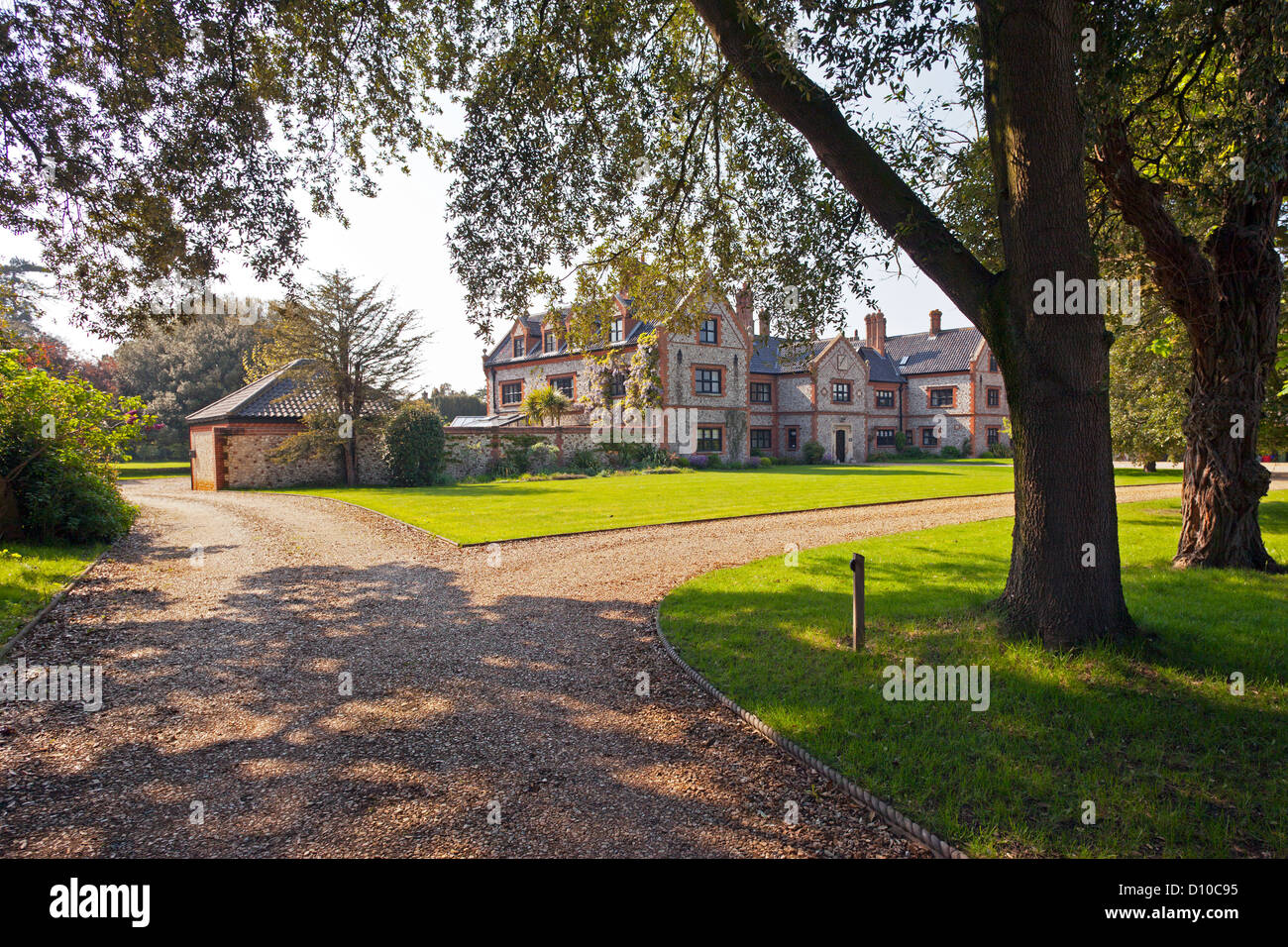 Thornham Manor North Norfolk Stock Photo Alamy