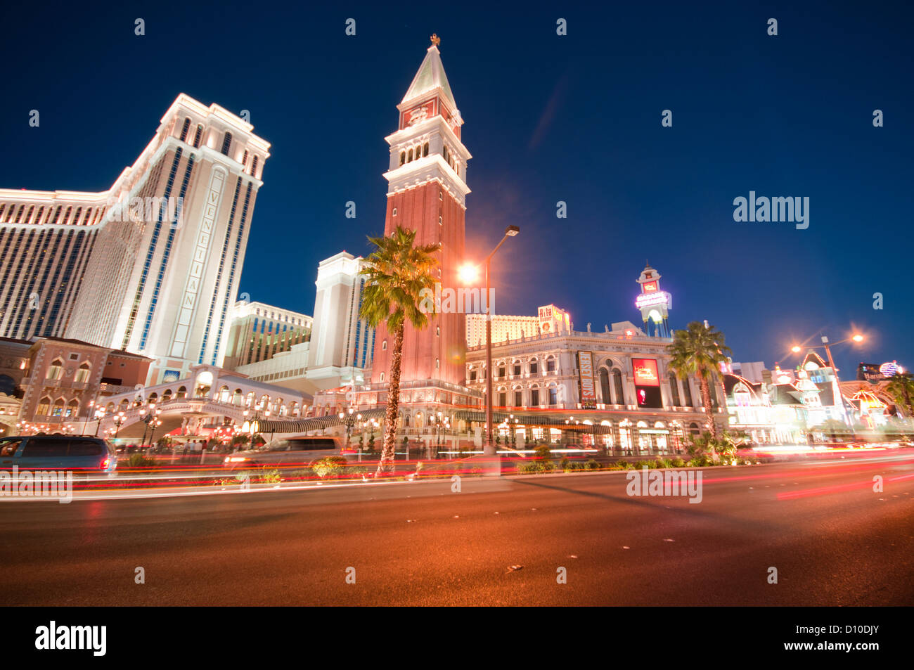 Night scenes from Las Vegas Stock Photo Alamy