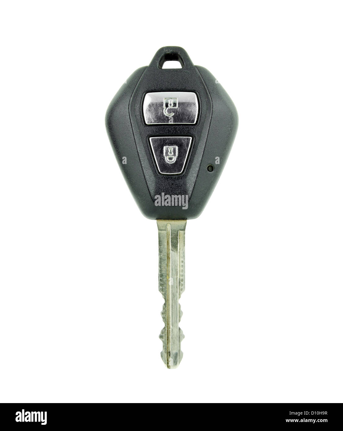 car remote key on white background Stock Photo