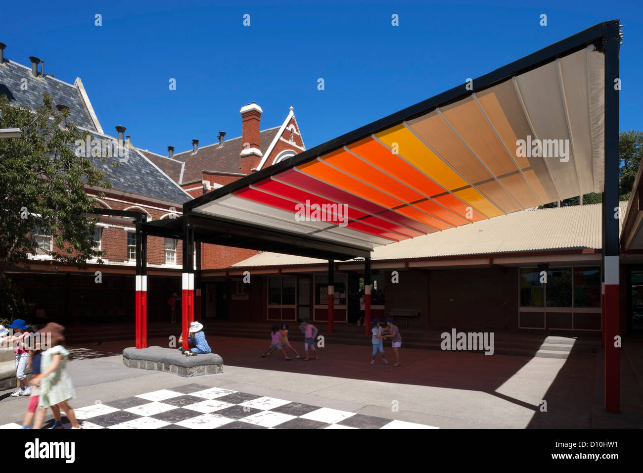 SKIPPS Shade Structure, St Kilda Park Primary School, Melbourne