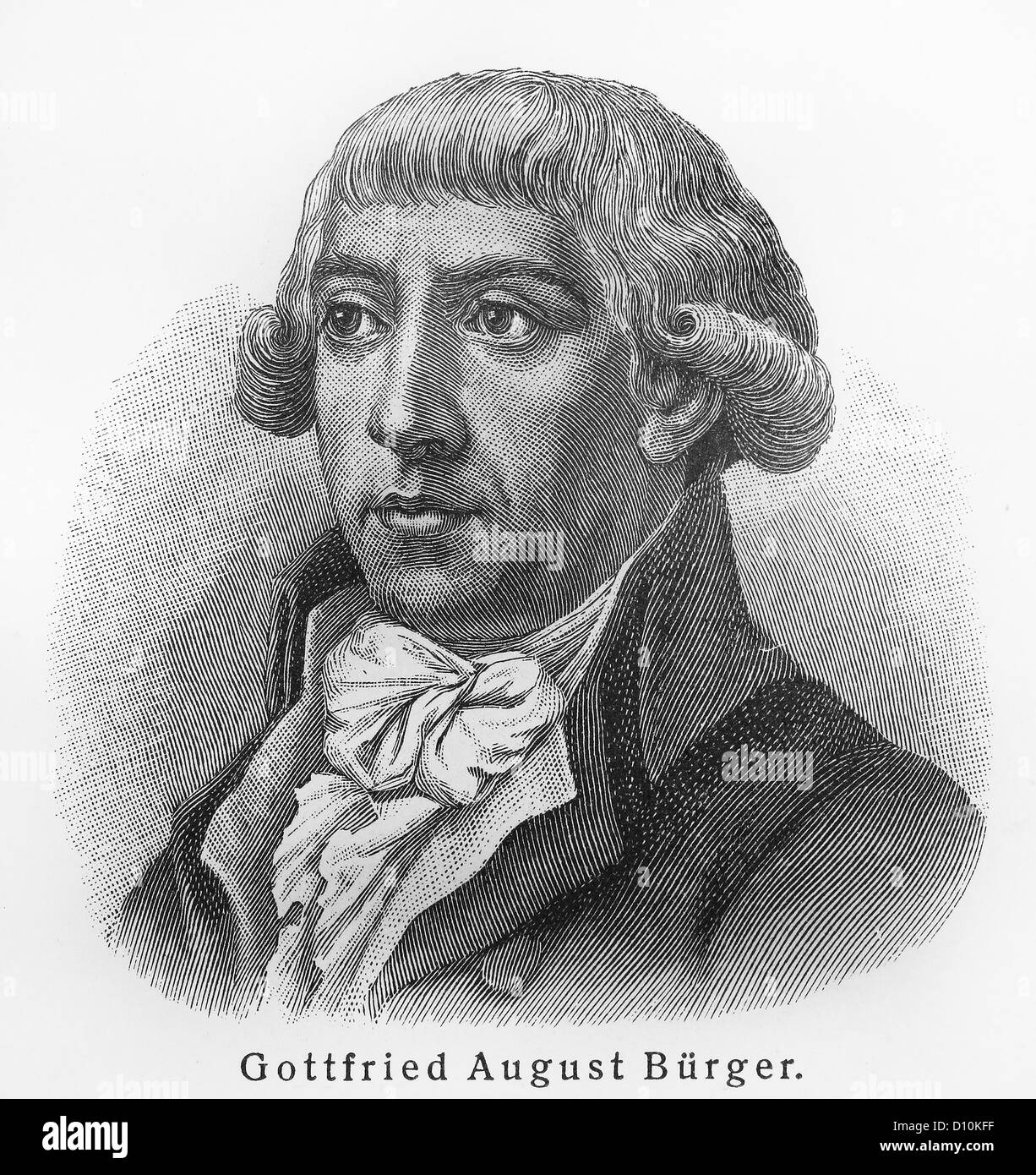Gottfried august burger Black and White Stock Photos & Images - Alamy