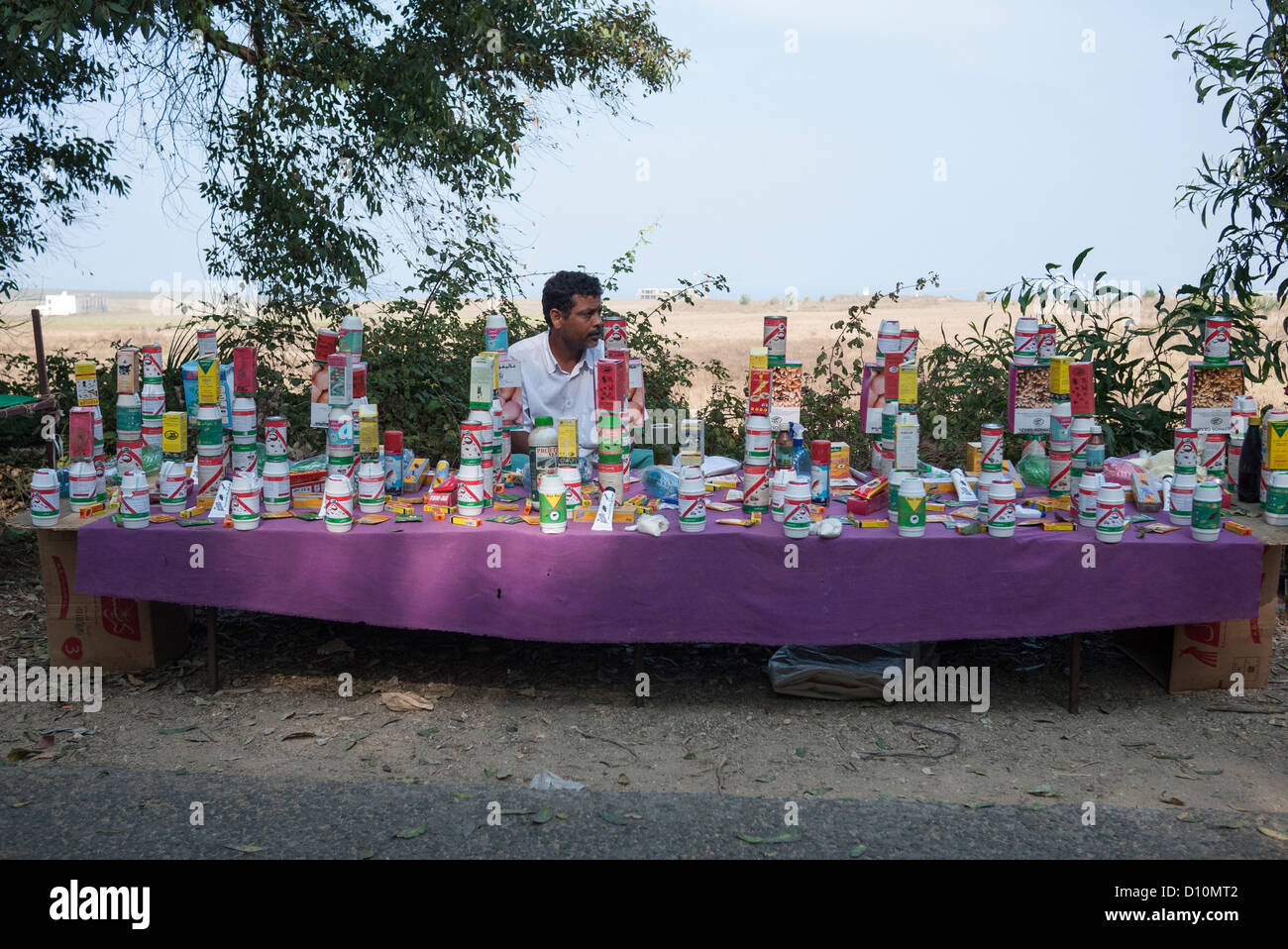 Weekly market in Asilah, Morocco Stock Photo