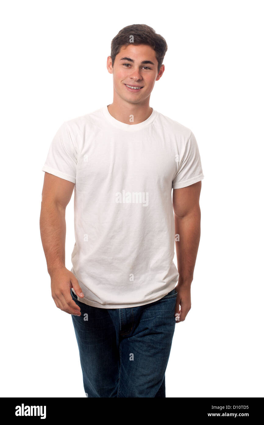 Man young walking studio shot hi-res stock photography and images - Alamy