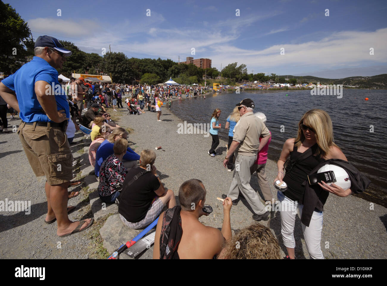 St John's Regatta, Newfoundland Stock Photo Alamy
