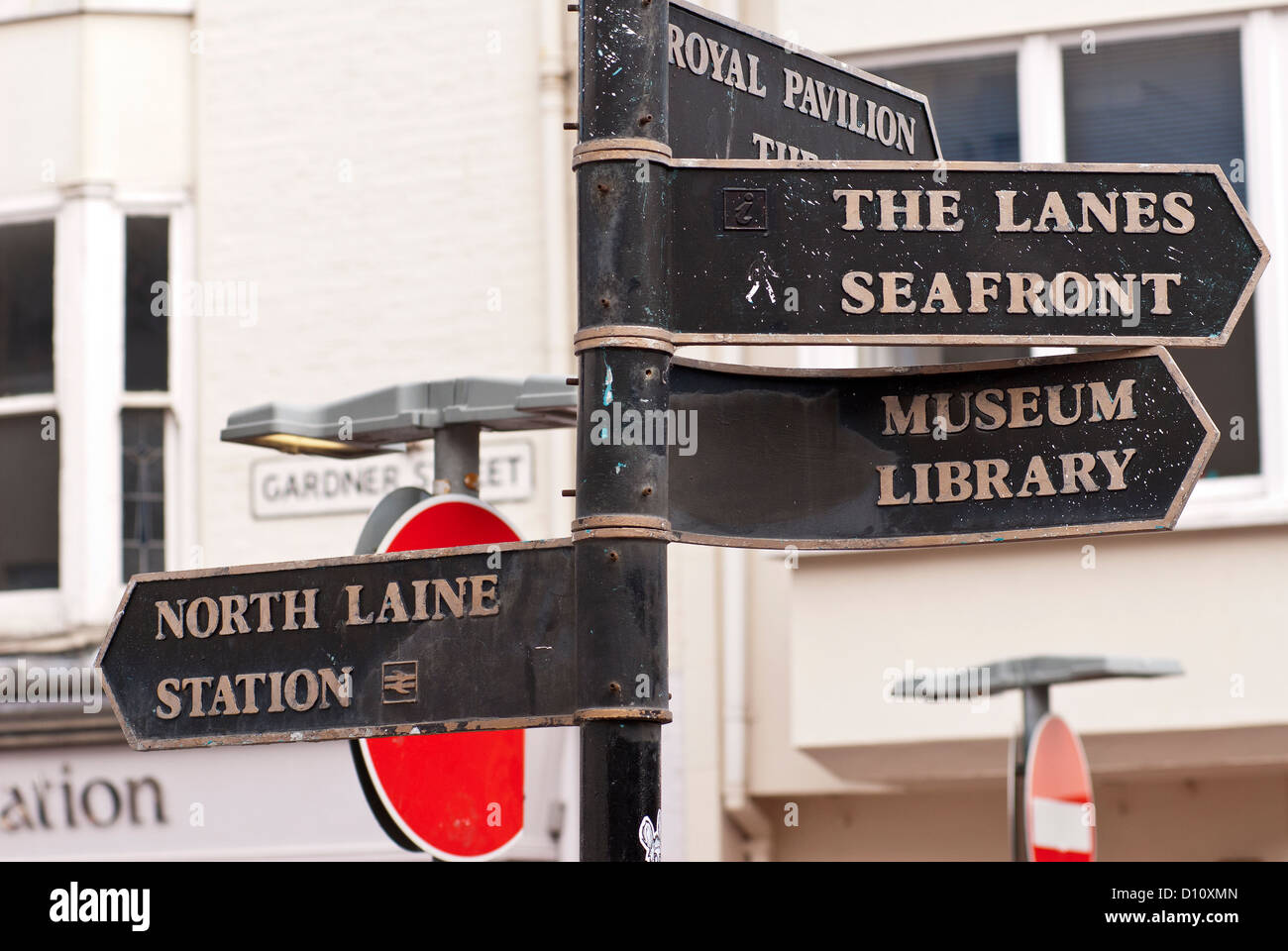 The Laines, Brighton, England, Britain. Stock Photo