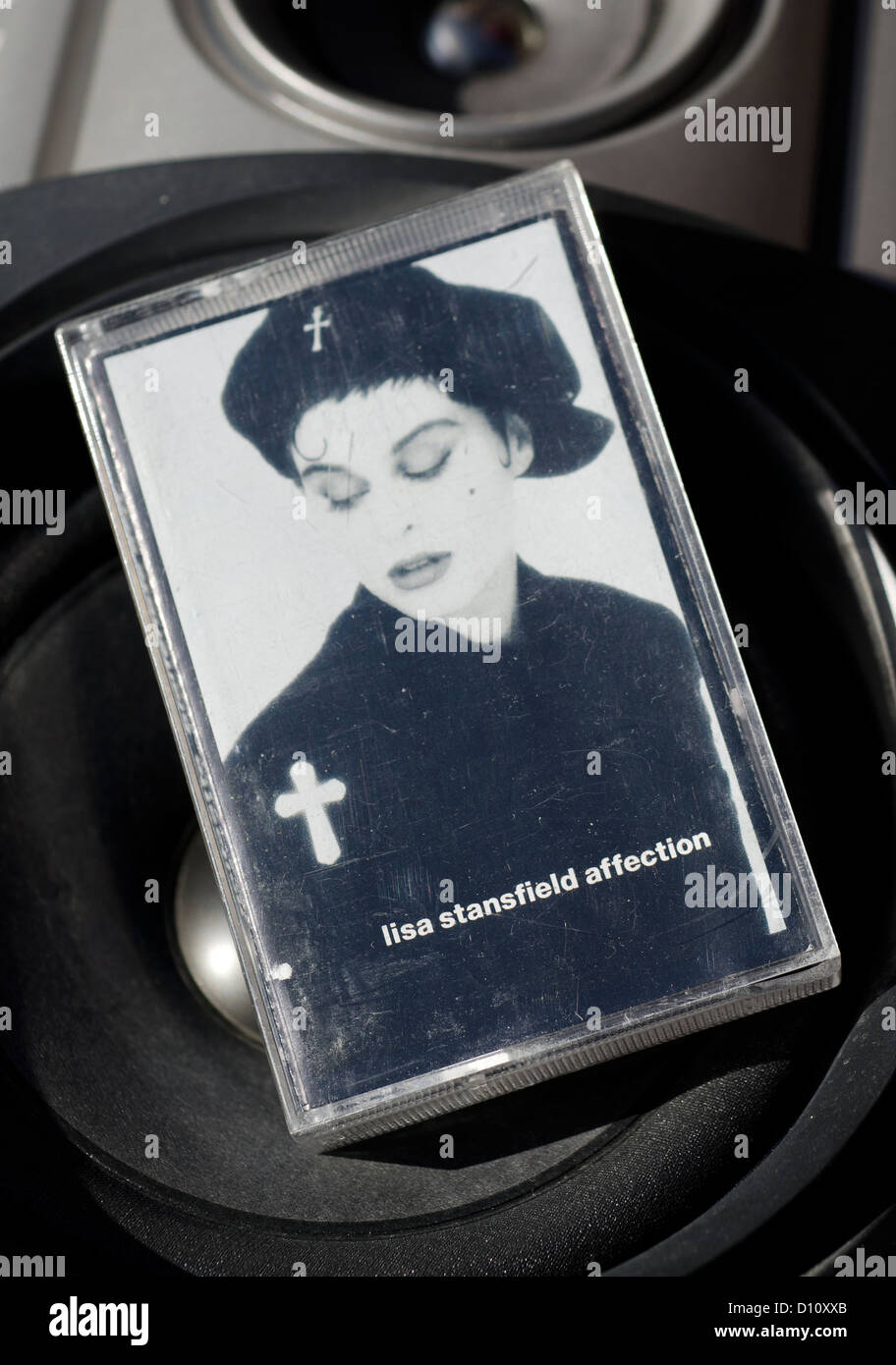Audio Cassette Tape of Lisa Stansfield, Affection Album. Stock Photo