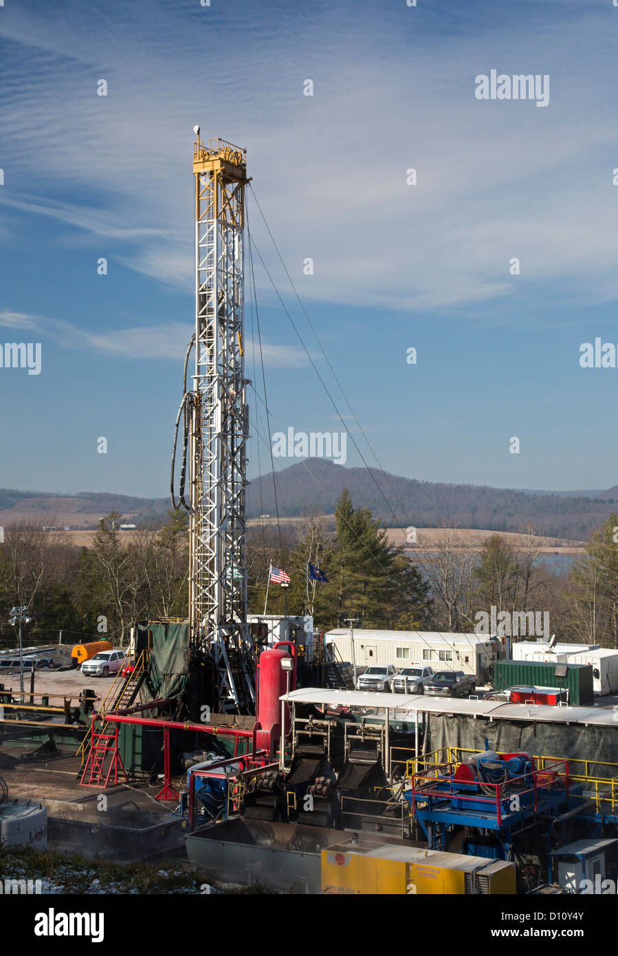 Hydraulic fracturing pennsylvania hires stock photography and images