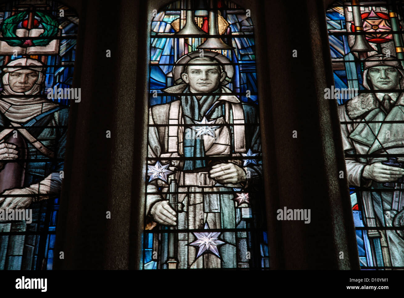 Stained Glass Windows, National War Memorial in Canberra, Australian